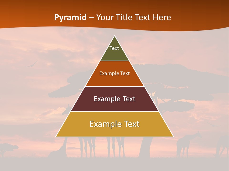 Orange Africa Kenya PowerPoint Template