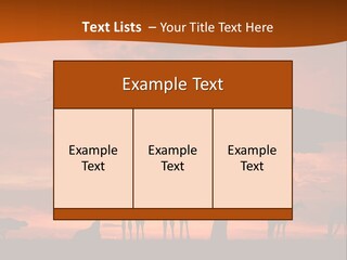Orange Africa Kenya PowerPoint Template