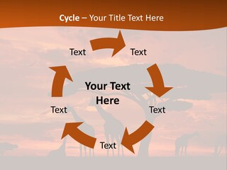 Orange Africa Kenya PowerPoint Template