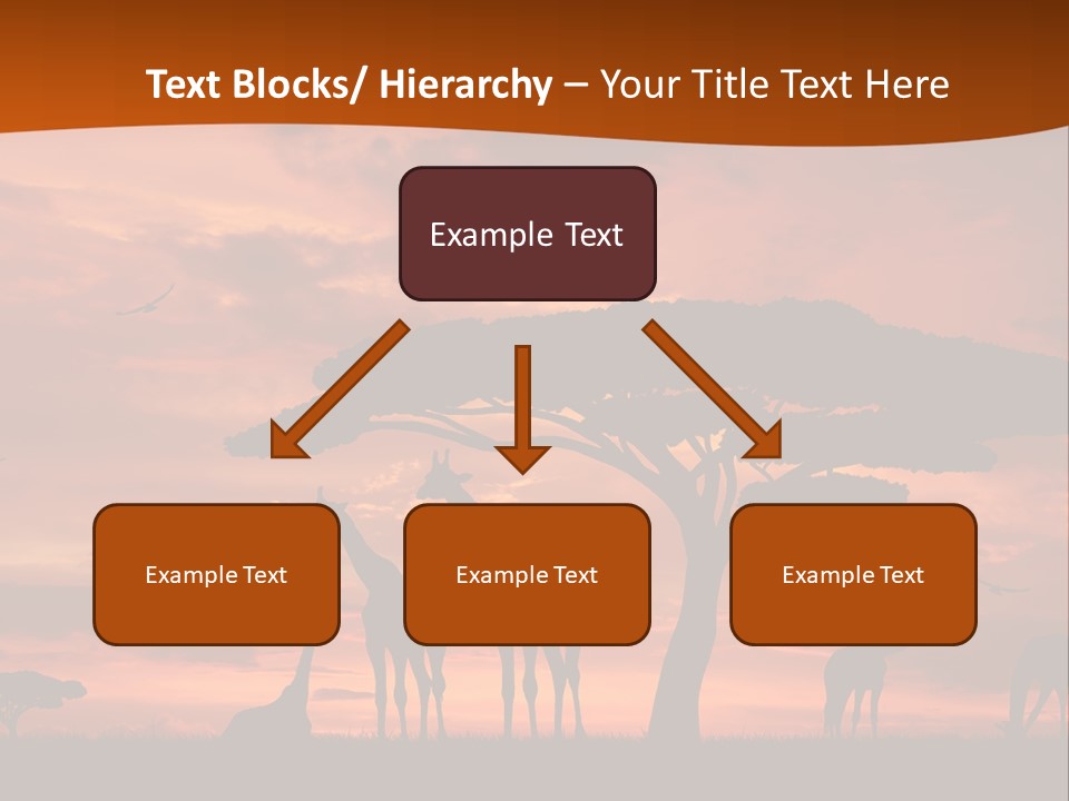 Orange Africa Kenya PowerPoint Template