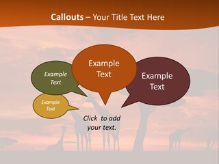 Orange Africa Kenya PowerPoint Template