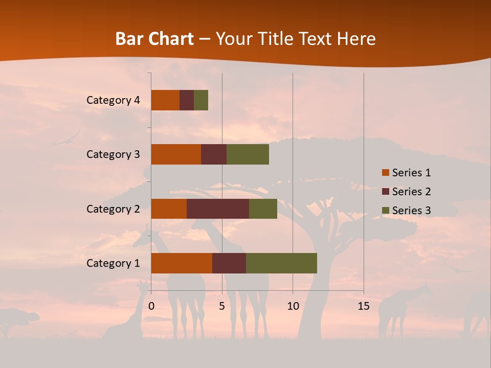 Orange Africa Kenya PowerPoint Template