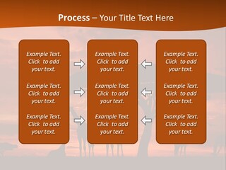 Orange Africa Kenya PowerPoint Template