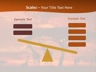 Orange Africa Kenya PowerPoint Template