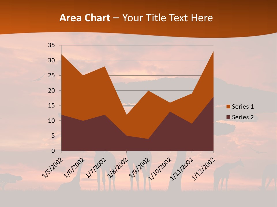 Orange Africa Kenya PowerPoint Template