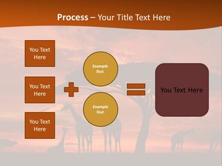 Orange Africa Kenya PowerPoint Template
