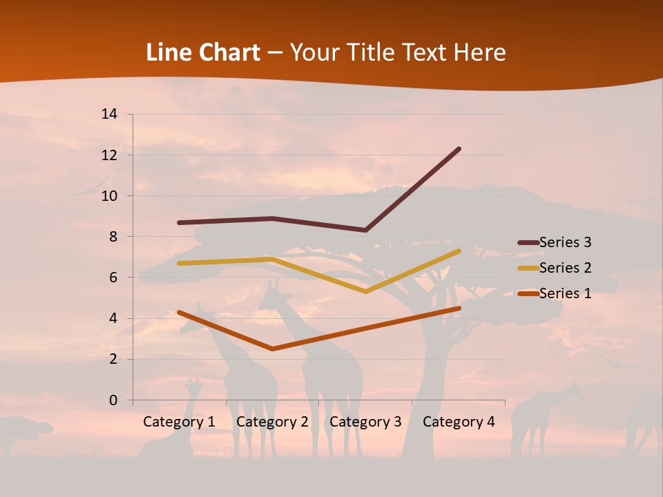 Orange Africa Kenya PowerPoint Template