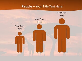 Orange Africa Kenya PowerPoint Template