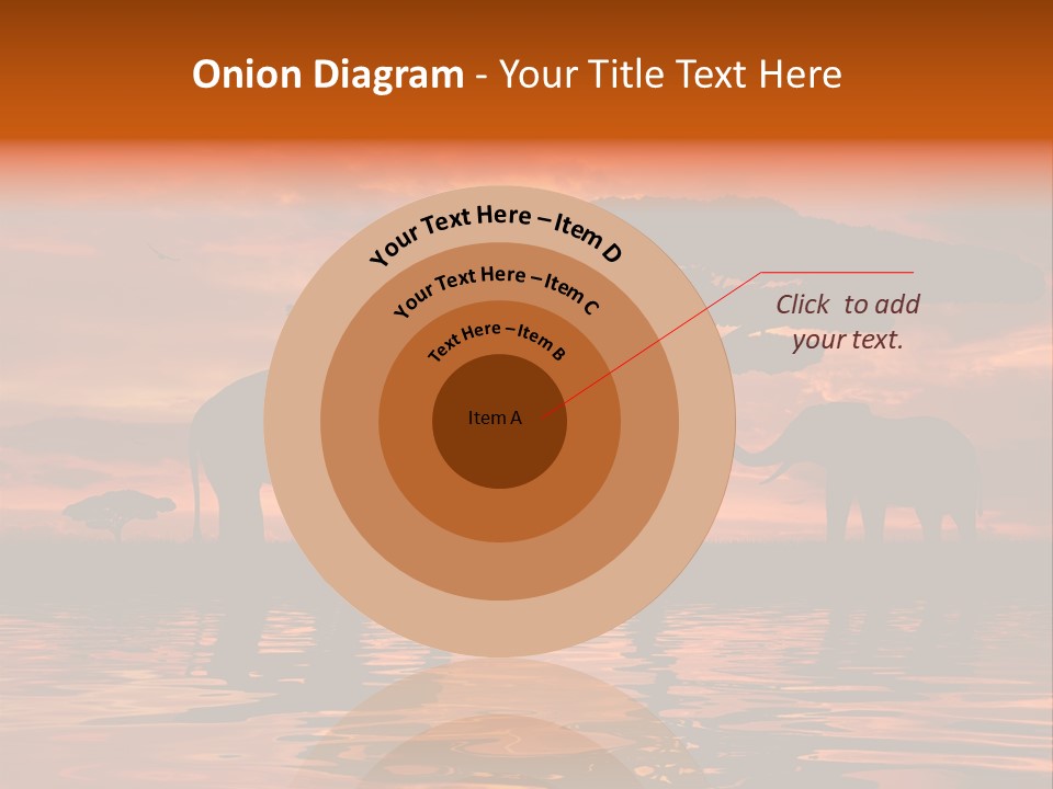 Tourist Wallpaper Mirror PowerPoint Template