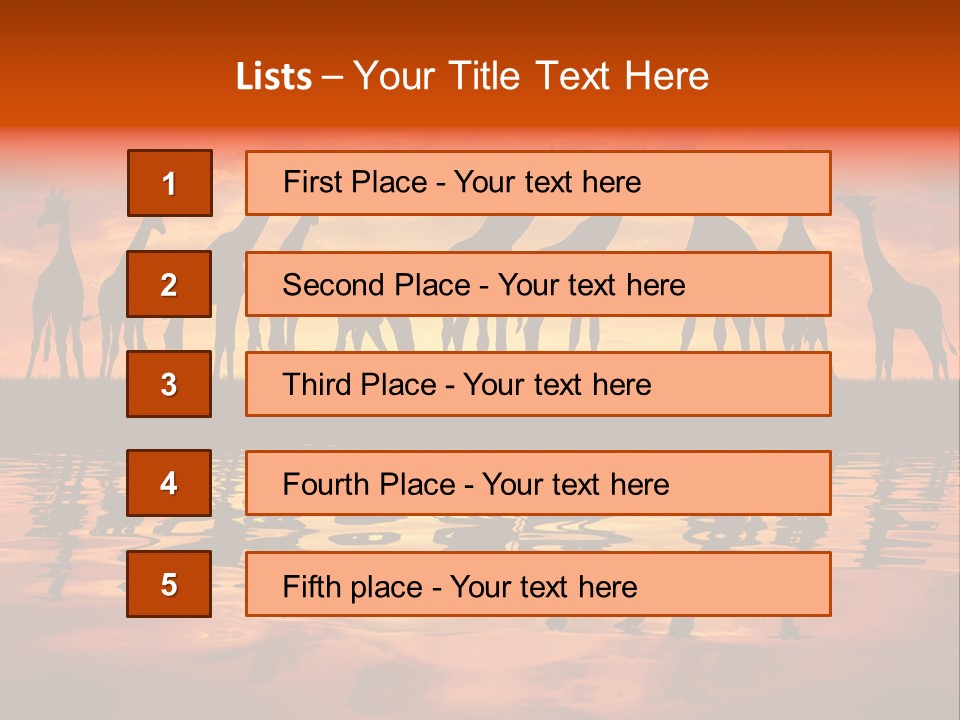 Dawn Travel Dusk PowerPoint Template