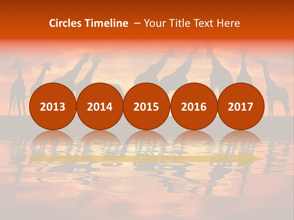 Dawn Travel Dusk PowerPoint Template