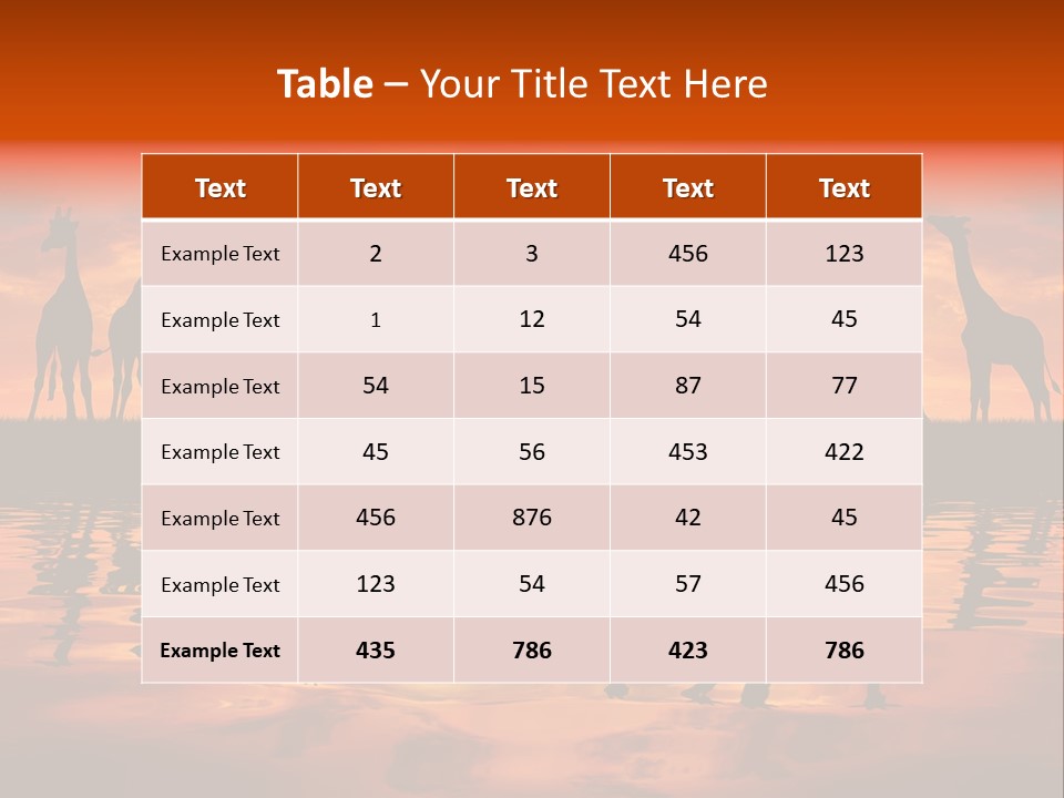 Dawn Travel Dusk PowerPoint Template