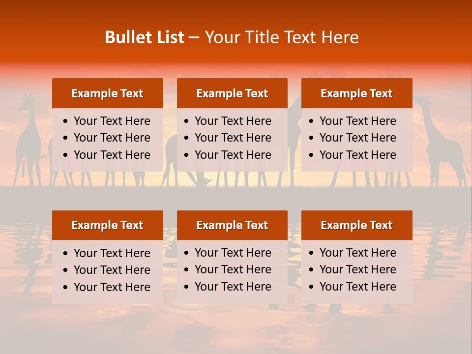 Dawn Travel Dusk PowerPoint Template