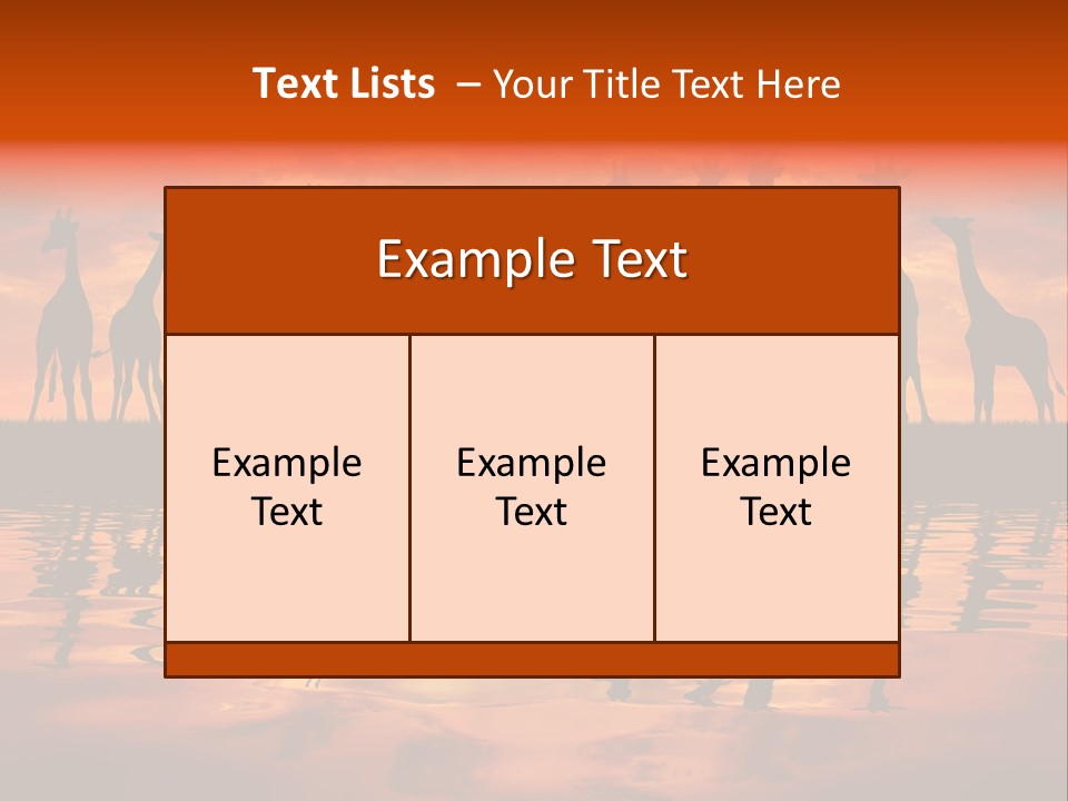 Dawn Travel Dusk PowerPoint Template