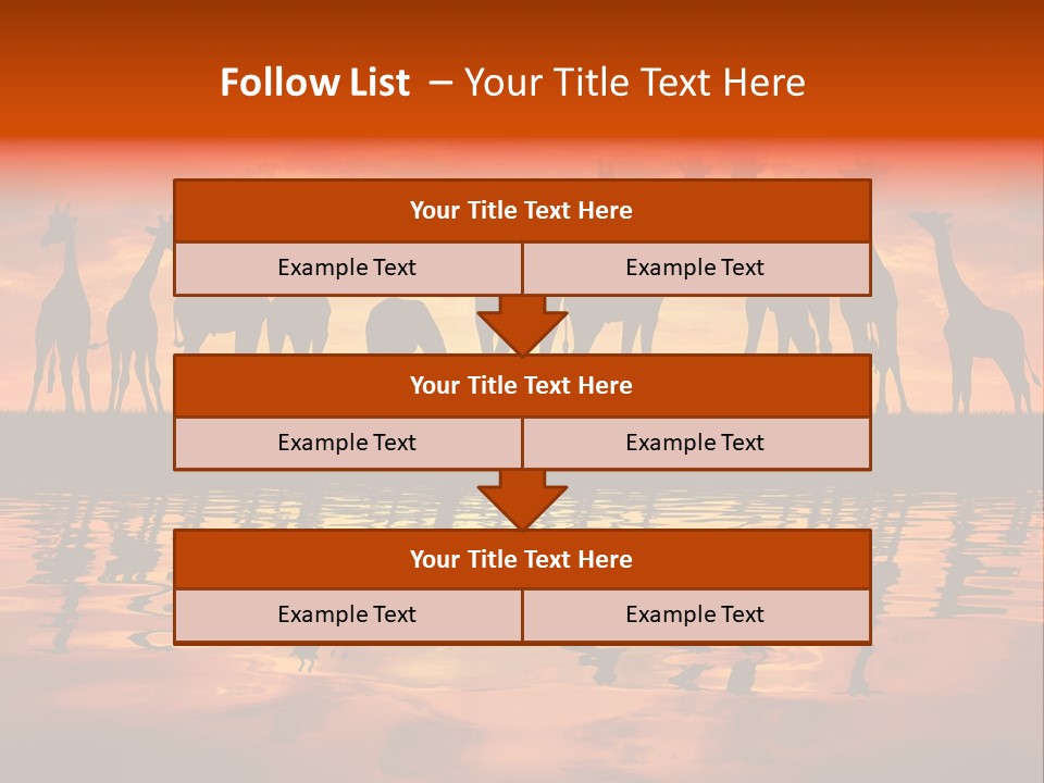 Dawn Travel Dusk PowerPoint Template