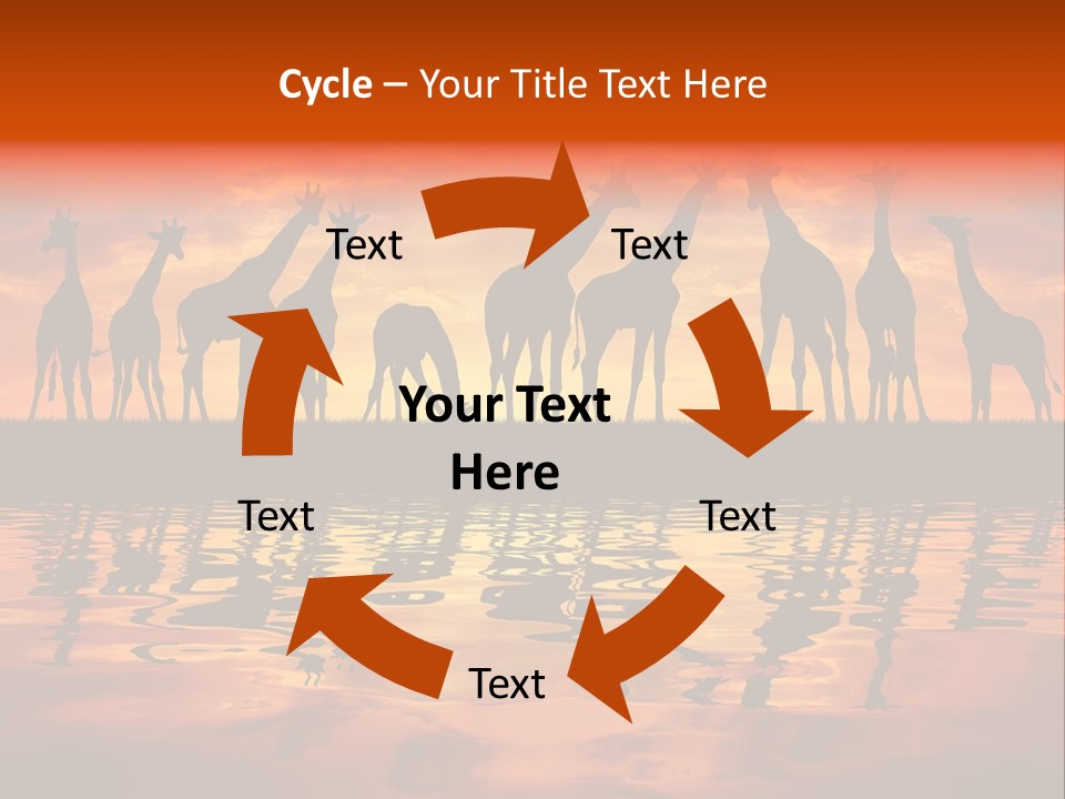 Dawn Travel Dusk PowerPoint Template