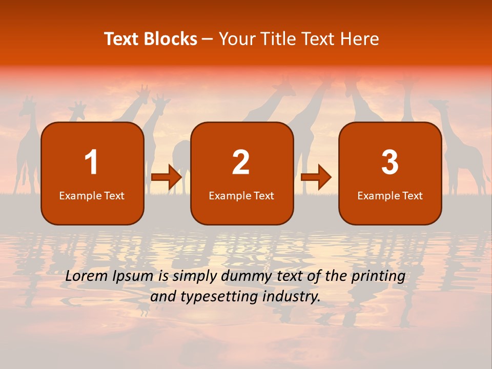 Dawn Travel Dusk PowerPoint Template