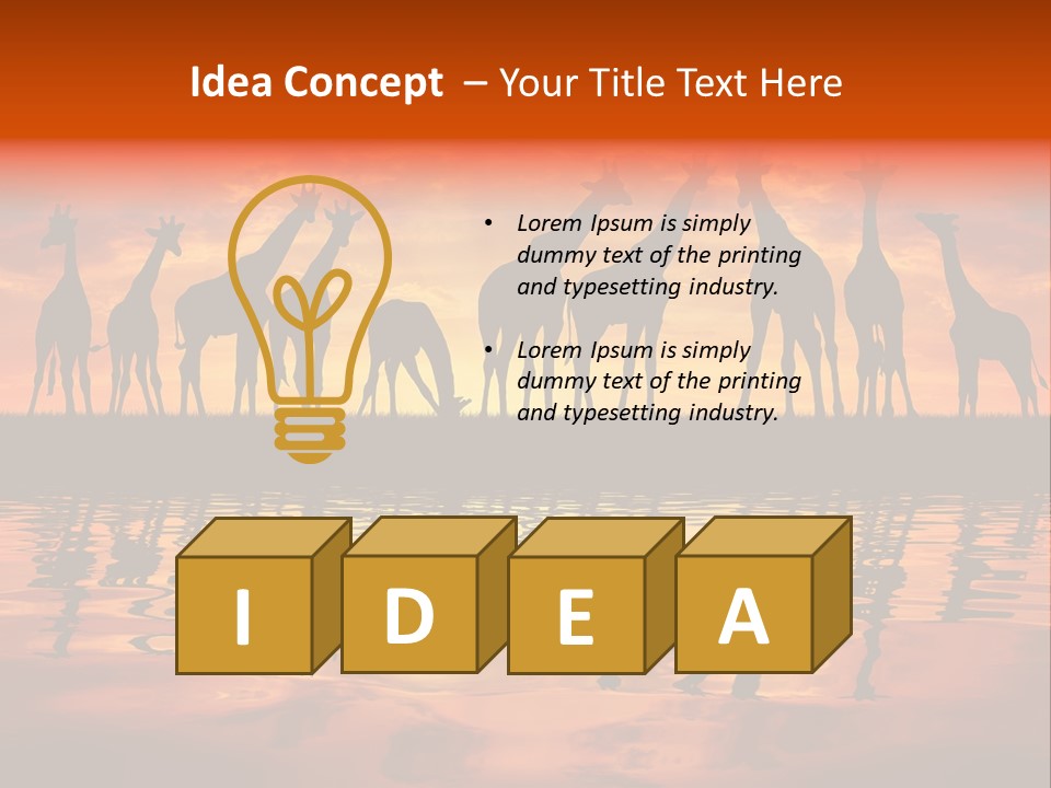 Dawn Travel Dusk PowerPoint Template