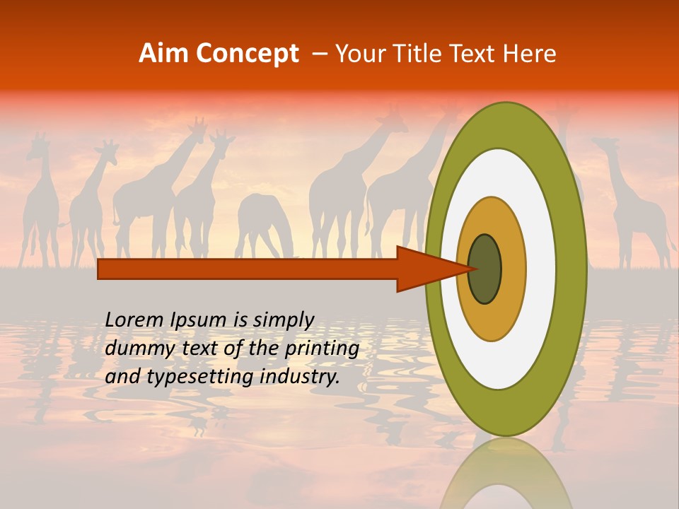 Dawn Travel Dusk PowerPoint Template