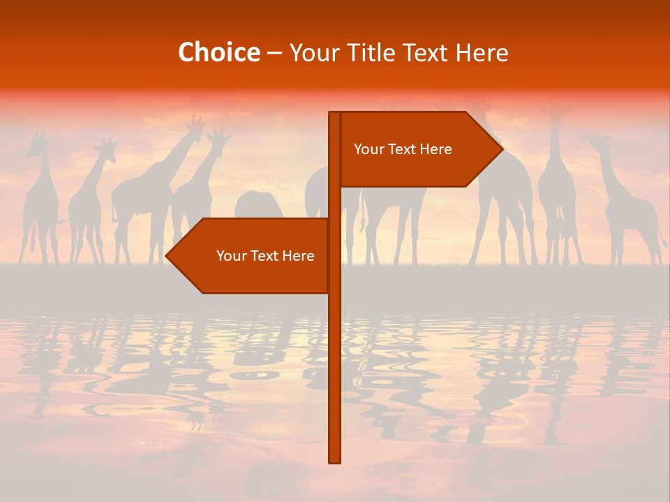 Dawn Travel Dusk PowerPoint Template
