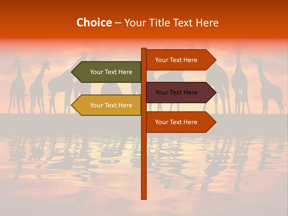 Dawn Travel Dusk PowerPoint Template