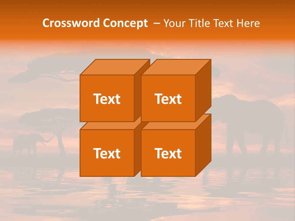 Wave Dawn Nature PowerPoint Template