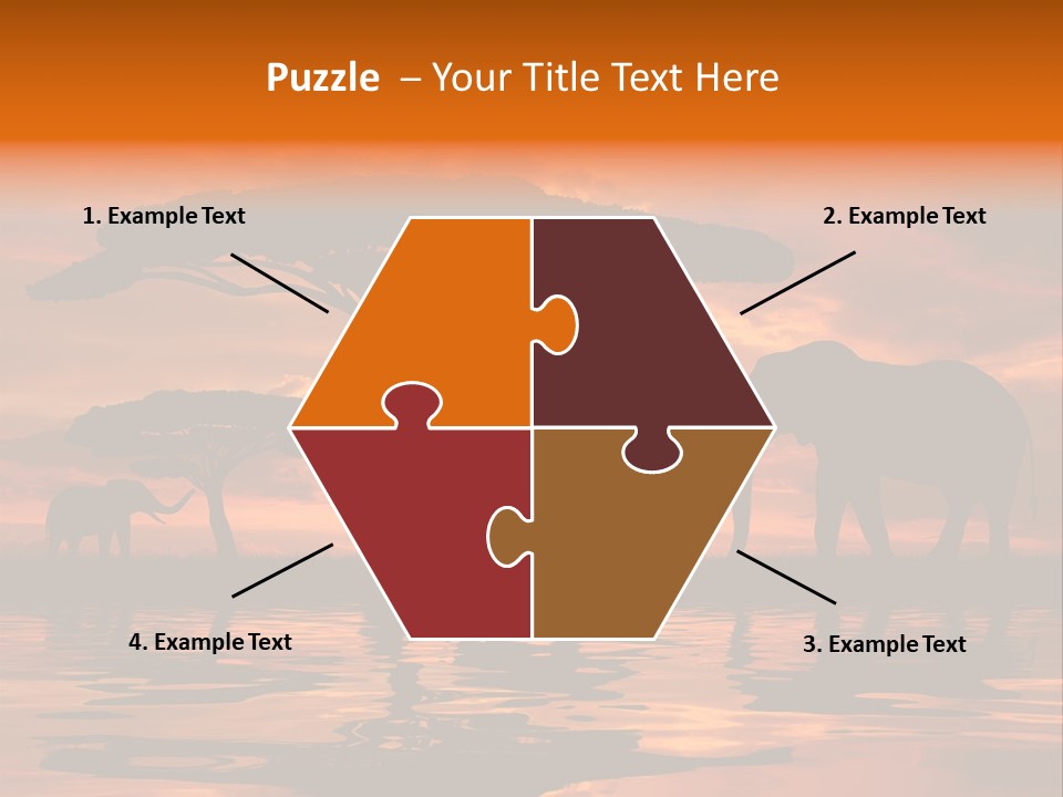 Wave Dawn Nature PowerPoint Template