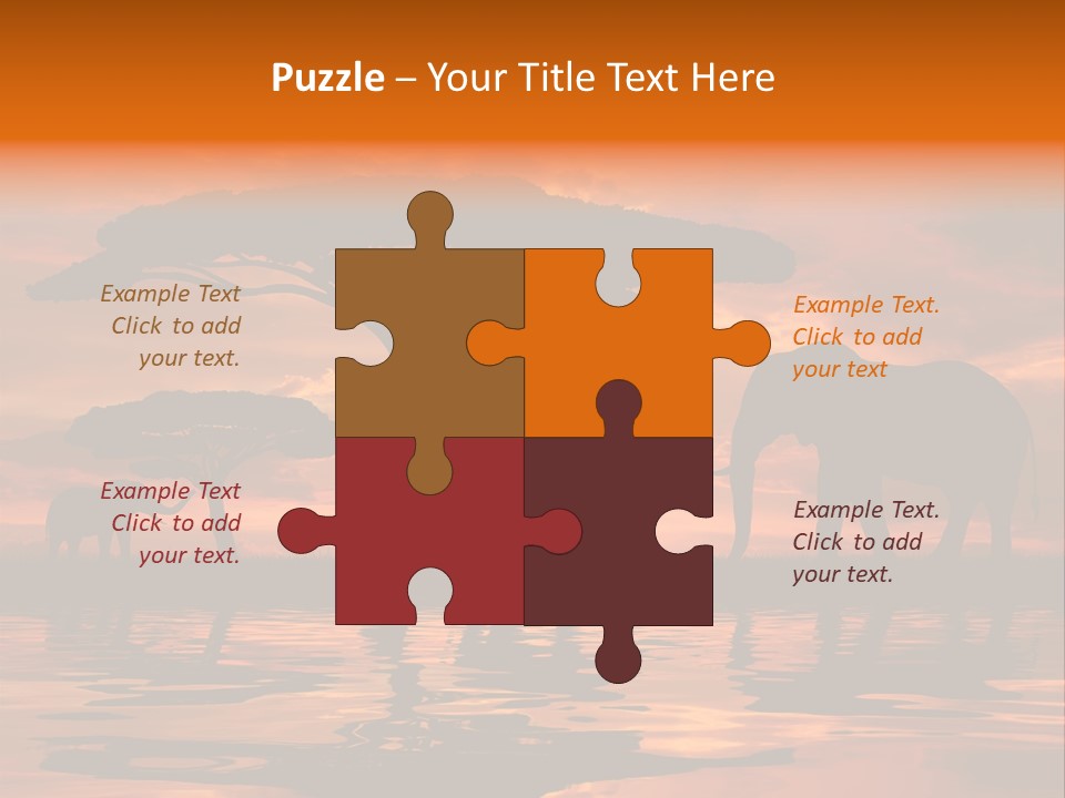 Wave Dawn Nature PowerPoint Template