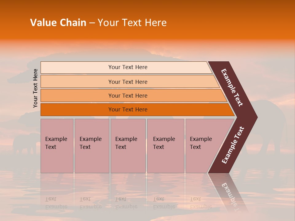 Wave Dawn Nature PowerPoint Template