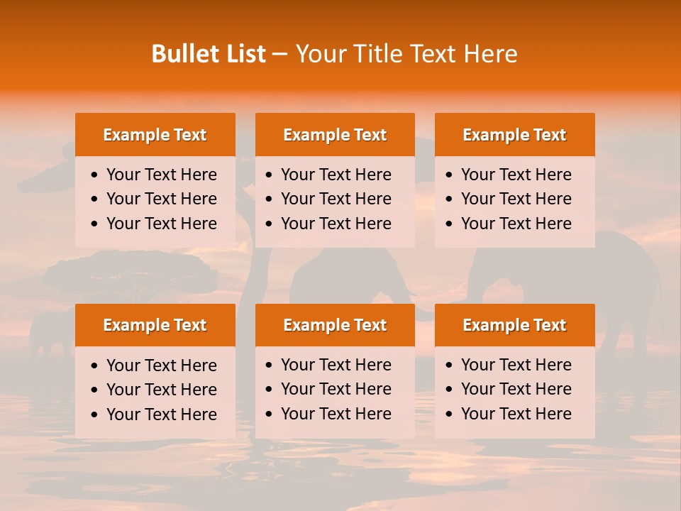 Wave Dawn Nature PowerPoint Template