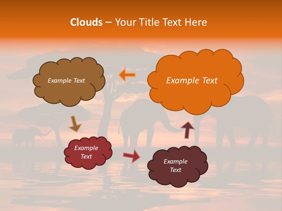 Wave Dawn Nature PowerPoint Template