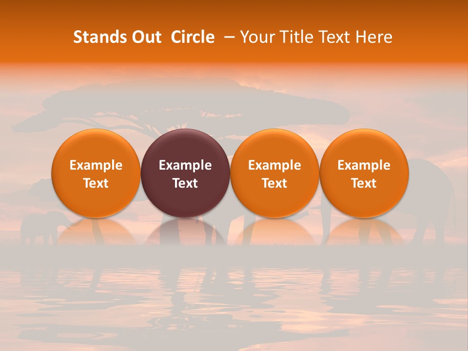 Wave Dawn Nature PowerPoint Template