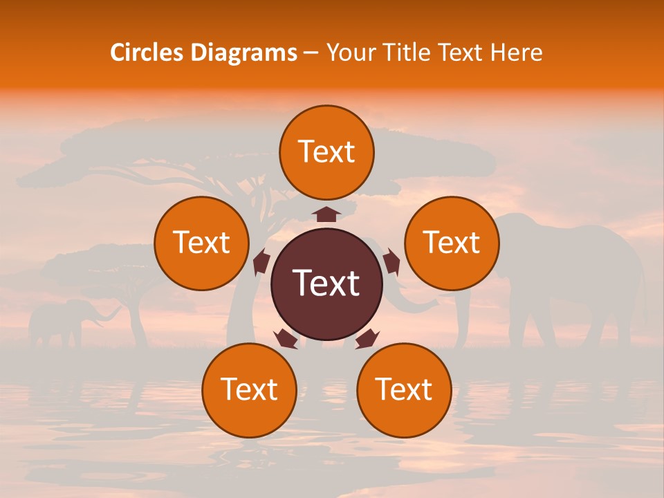 Wave Dawn Nature PowerPoint Template