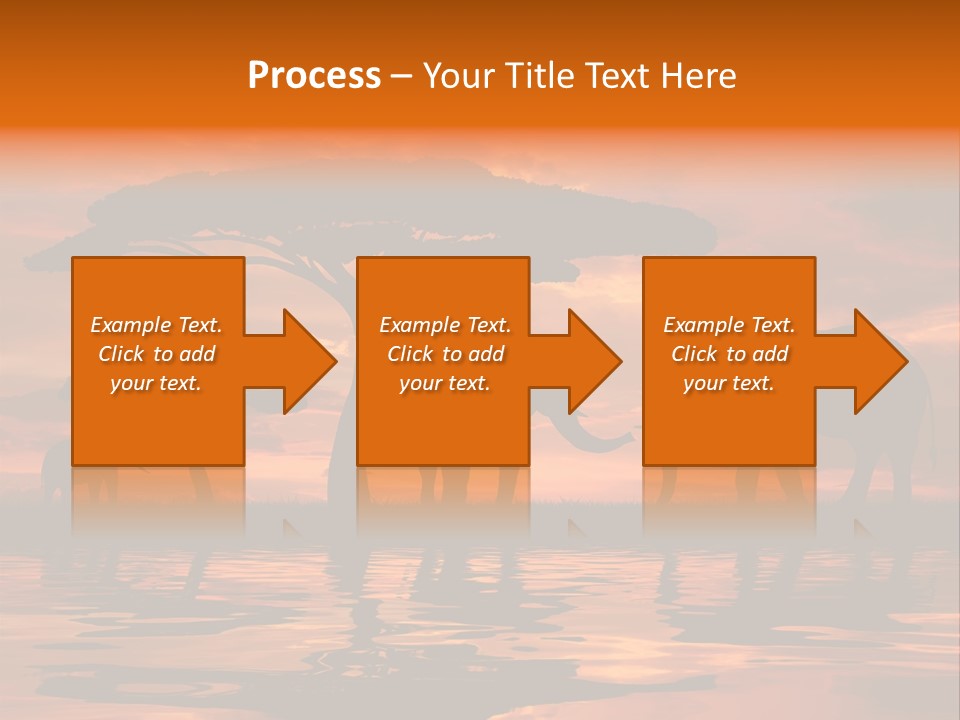 Wave Dawn Nature PowerPoint Template