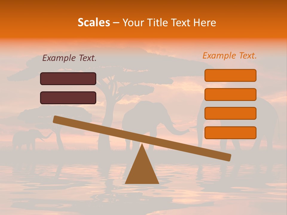 Wave Dawn Nature PowerPoint Template