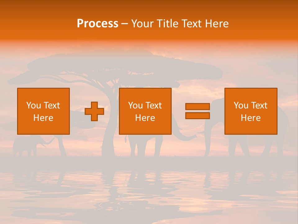 Wave Dawn Nature PowerPoint Template