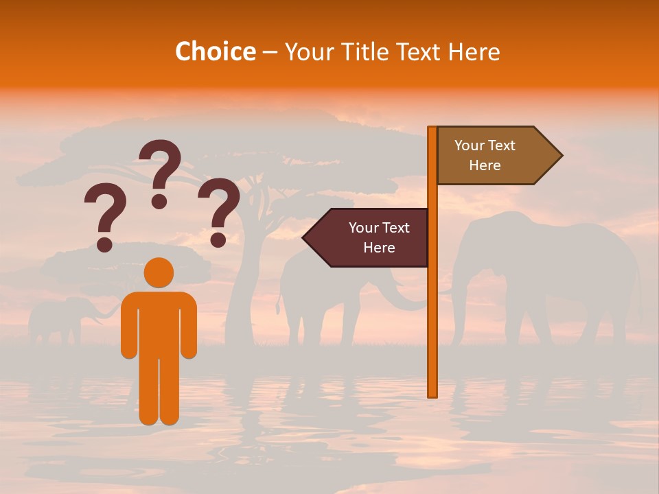 Wave Dawn Nature PowerPoint Template