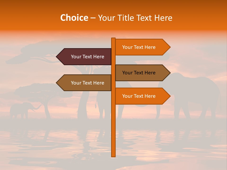 Wave Dawn Nature PowerPoint Template