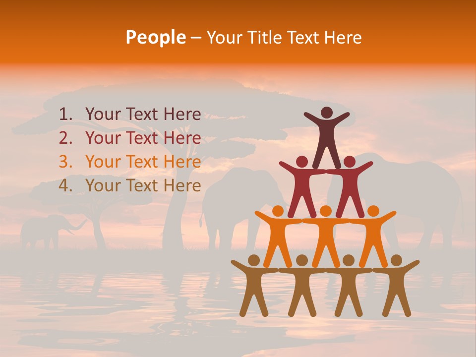 Wave Dawn Nature PowerPoint Template