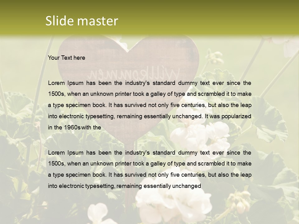 Freunde Verwittertes Feld PowerPoint Template