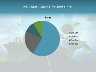 Problem Route Perspektive PowerPoint Template