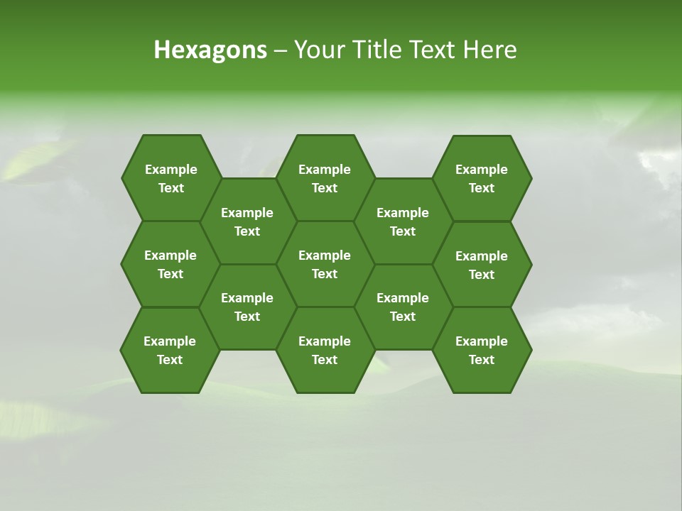 Herbstwind Turbulent Schauer PowerPoint Template