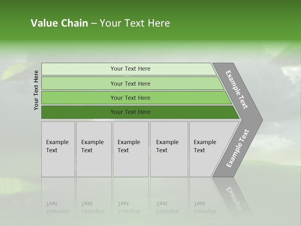 Herbstwind Turbulent Schauer PowerPoint Template