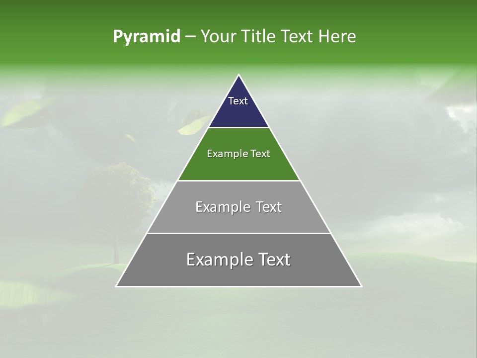 Herbstwind Turbulent Schauer PowerPoint Template