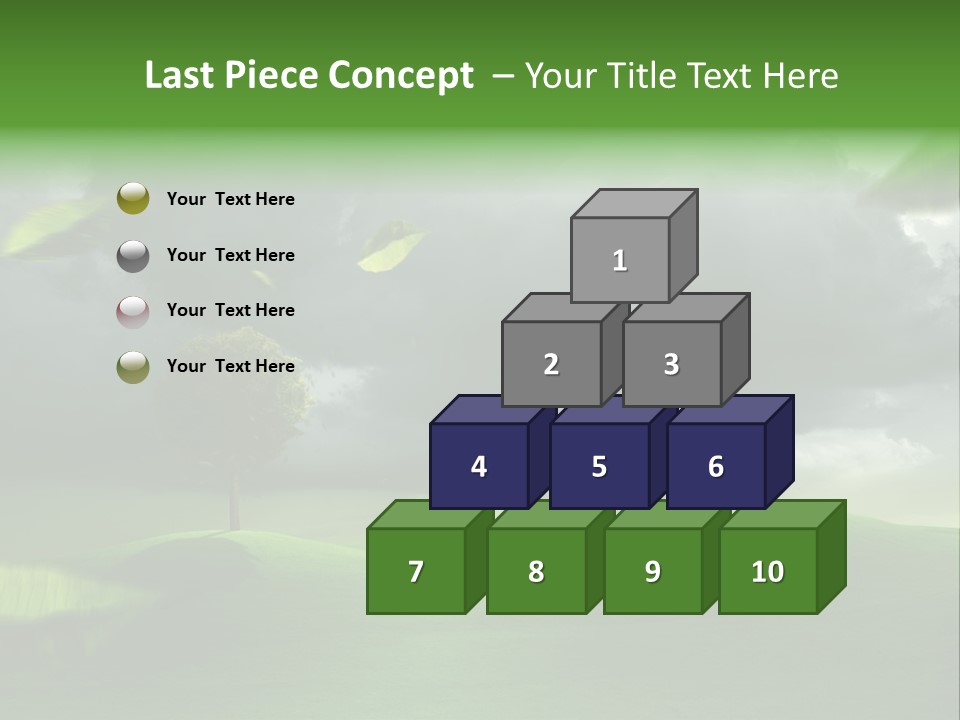 Herbstwind Turbulent Schauer PowerPoint Template