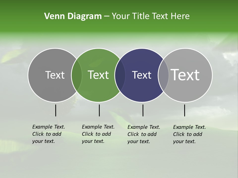Herbstwind Turbulent Schauer PowerPoint Template