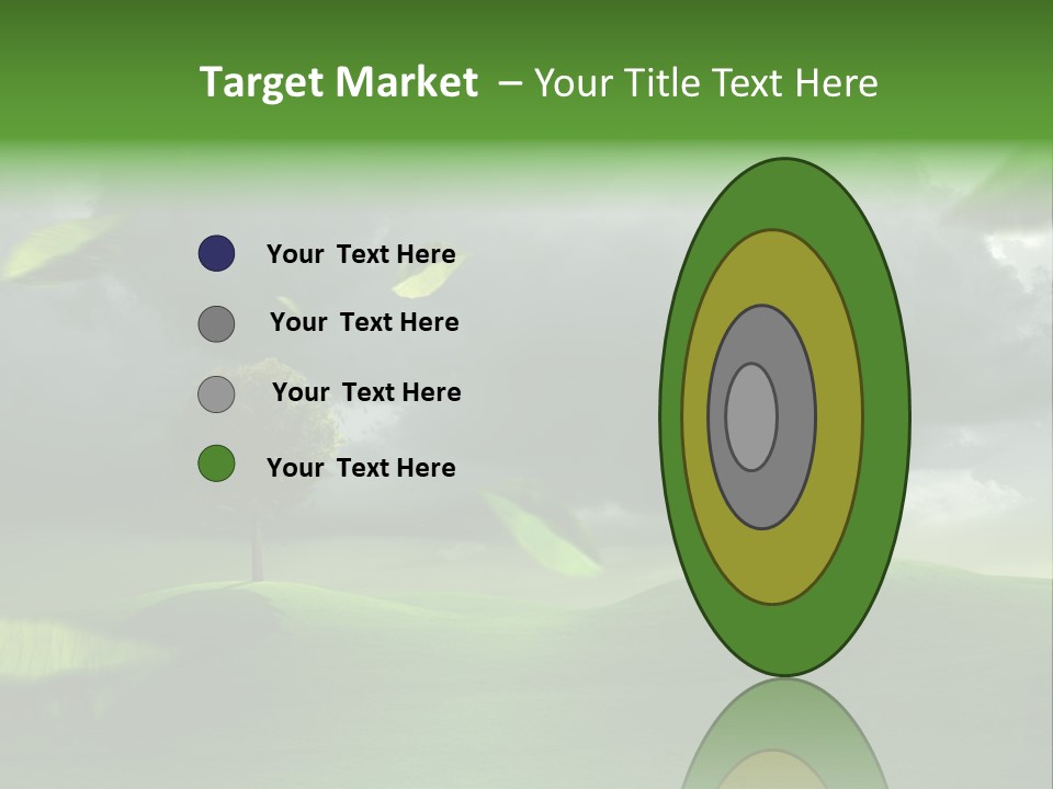 Herbstwind Turbulent Schauer PowerPoint Template