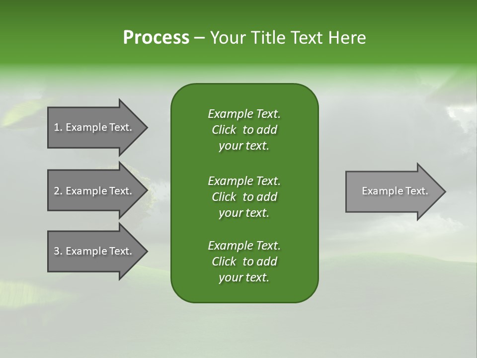 Herbstwind Turbulent Schauer PowerPoint Template
