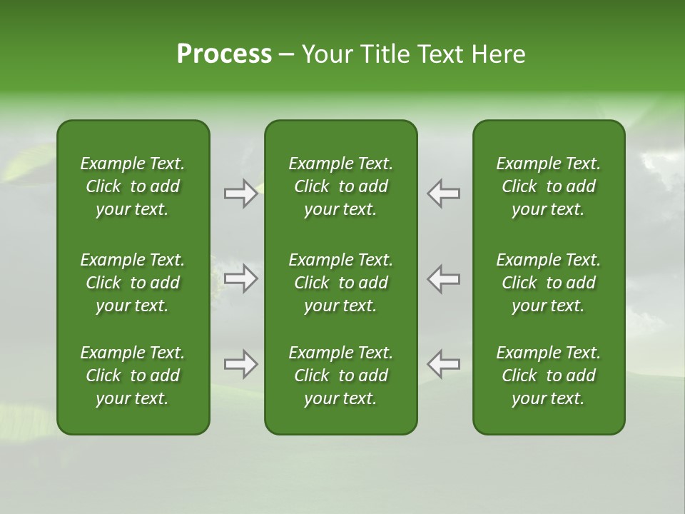 Herbstwind Turbulent Schauer PowerPoint Template