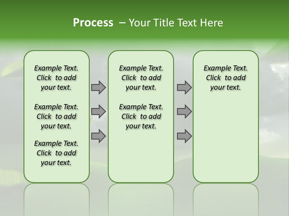 Herbstwind Turbulent Schauer PowerPoint Template
